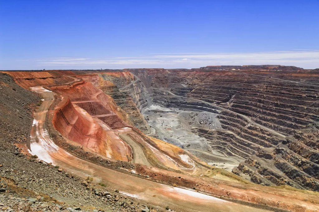 Where was gold mostly found in Africa